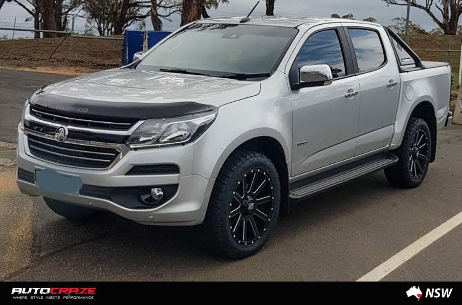 HOLDEN COLORADO HEIST SATIN BLACK MILLED
